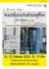 plakat nachbarschaftstreffen 25.02.2025